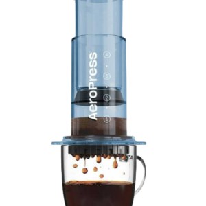 Ручна кавоварка AeroPress Clear, Голубий